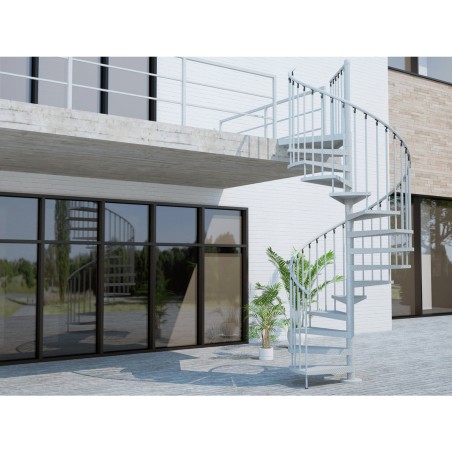 Escalier MUGHETTO ZINC | L'Echelle Européenne