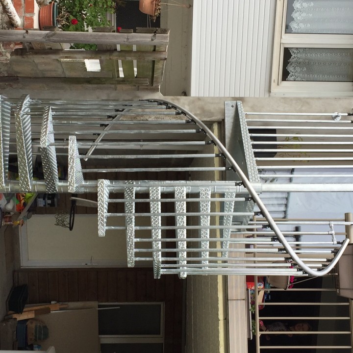 Escalier MUGHETTO ZINC | L'Echelle Européenne