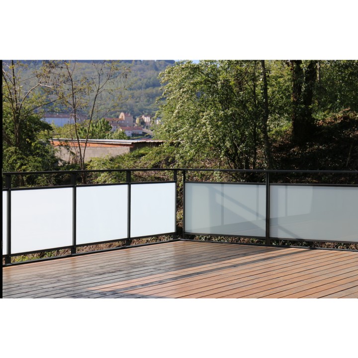 Garde-corps OLA VITRO - Vitrage opale