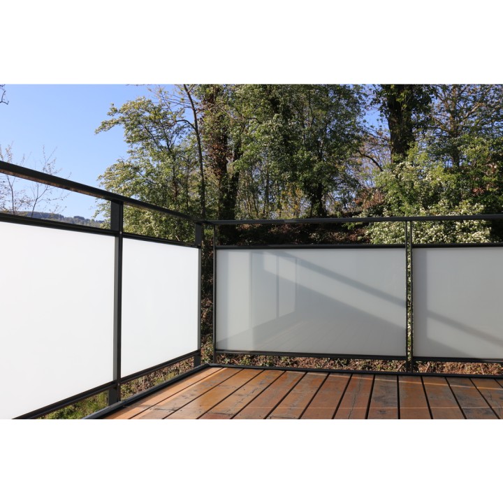 Garde-corps OLA VITRO - Vitrage opale