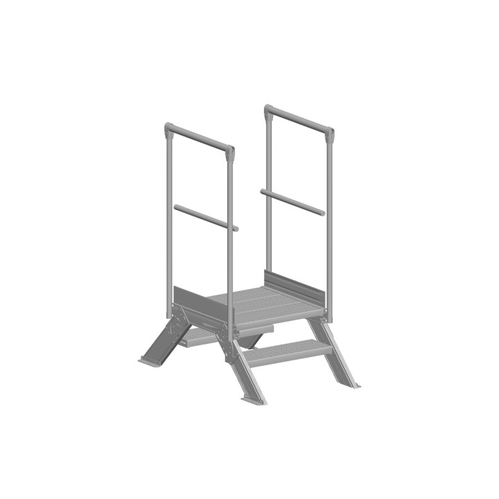 Passerelle de franchissement Leevel 45° Largeur 600 mm | L'Echelle Européenne