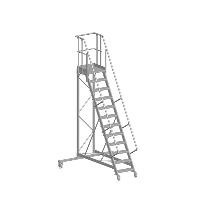 Plate-forme roulante 60° Largeur 600 mm | L'Echelle Européenne