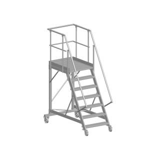 Plate-forme roulante 60° Largeur 800 mm | L'Echelle Européenne