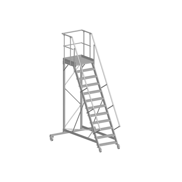 Plate-forme roulante 60° Largeur 800 mm | L'Echelle Européenne