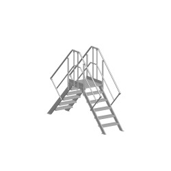 Passerelle de franchissement Leevel 45° Largeur 800 mm
