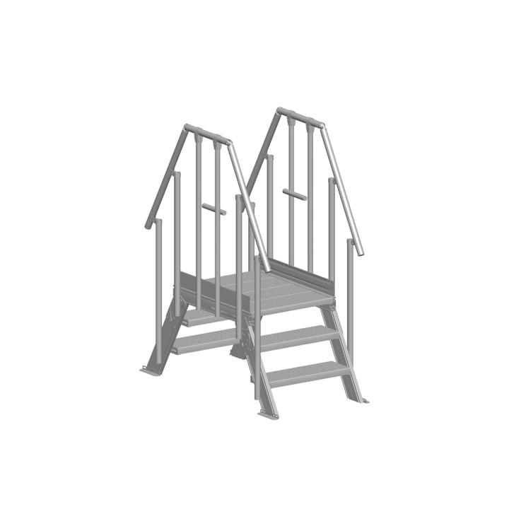 Passerelle de franchissement Leevel 60° Largeur 600 mm | L'Echelle Européenne