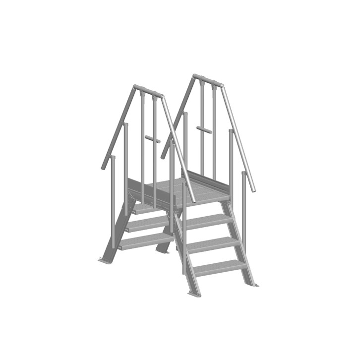 Passerelle de franchissement Leevel 60° Largeur 600 mm | L'Echelle Européenne