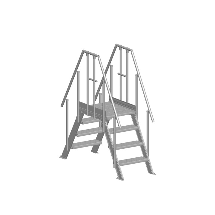 Passerelle de franchissement Leevel 60° Largeur 600 mm | L'Echelle Européenne