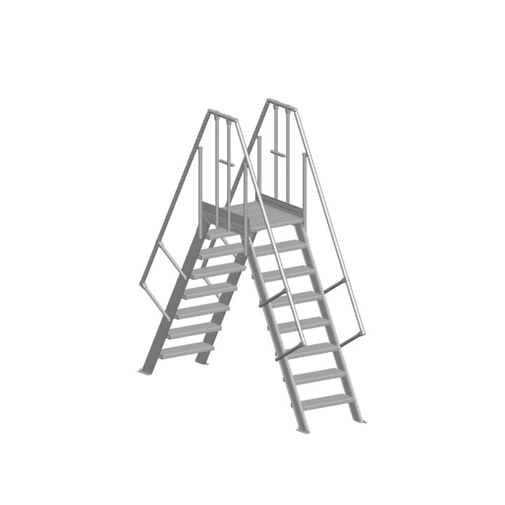 Passerelle de franchissement Leevel 60° Largeur 600 mm | L'Echelle Européenne