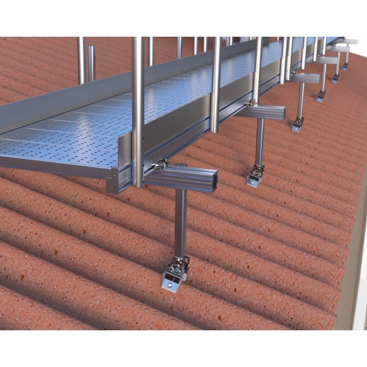 Kit de fixation pour toiture fibrociment