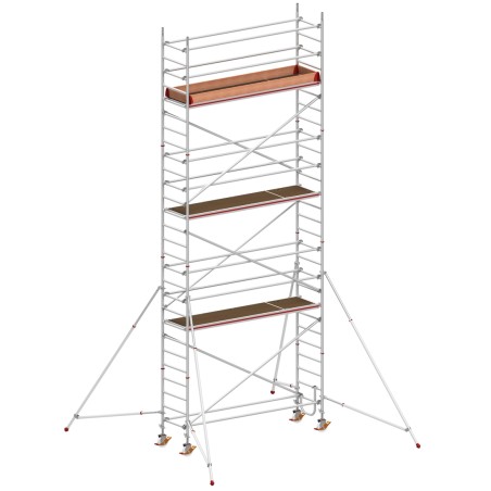 Echafaudage roulant chantier 0,80 m x 2,95 m - MDS | L'Echelle Européenne