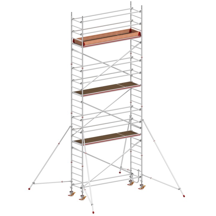 Echafaudage roulant chantier 0,80 m x 2,95 m - MDS | L'Echelle Européenne