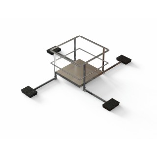 Lanterneau 1200 mm sans portillon