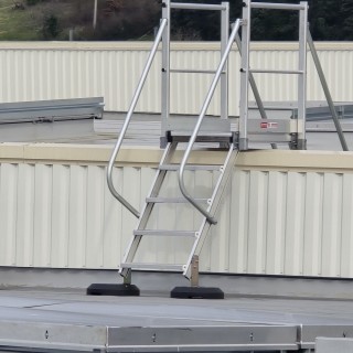 Passerelle de franchissement Leevel 60° Largeur 600 mm | L'Echelle Européenne