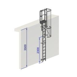 Kit crinoline hauteur 3500 mm NF E85-016