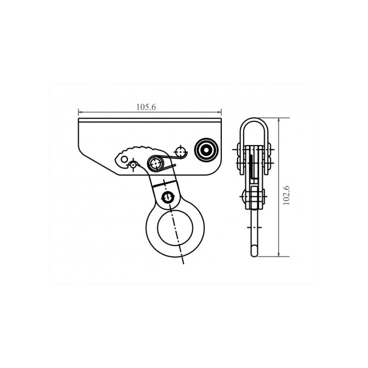 Coulisseau en acier sur corde NIRO | L'Echelle Européenne