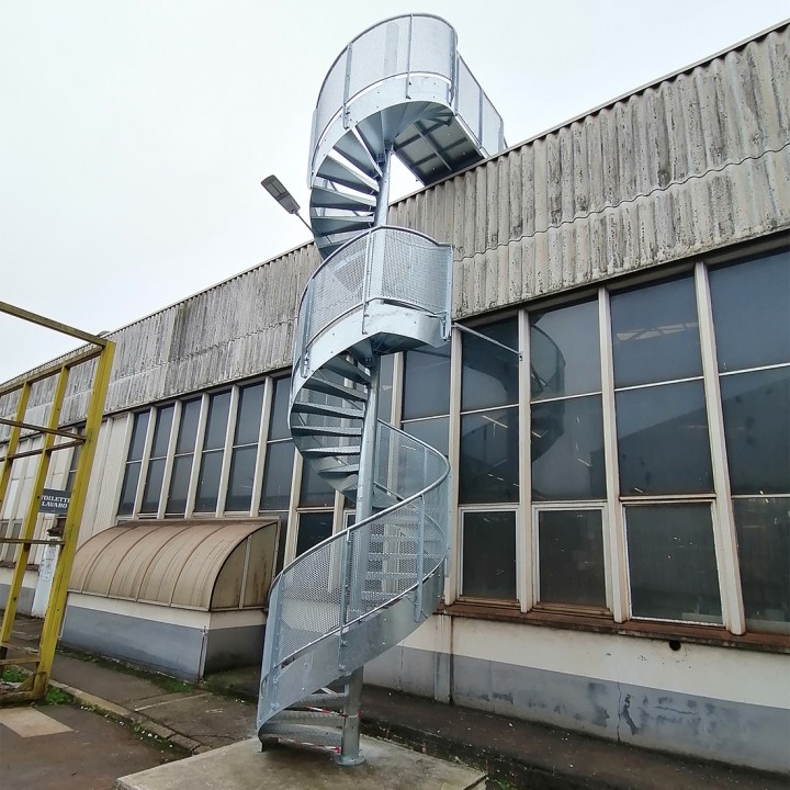 Fourniture et pose de d'escaliers de secours et ERP | L'Echelle Européenne