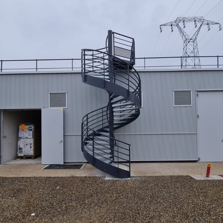 Fourniture et pose de d'escaliers de secours et ERP | L'Echelle Européenne
