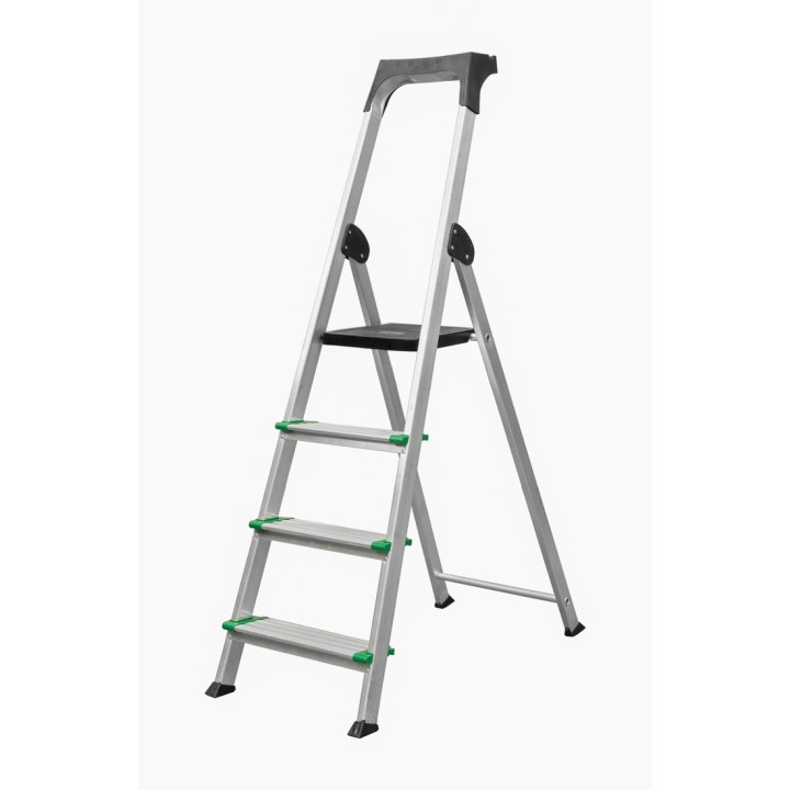 Escabeau Aluminium Super Plus – Stable, Léger et Sécurisé 3 à 8 marches | L'Echelle Européenne