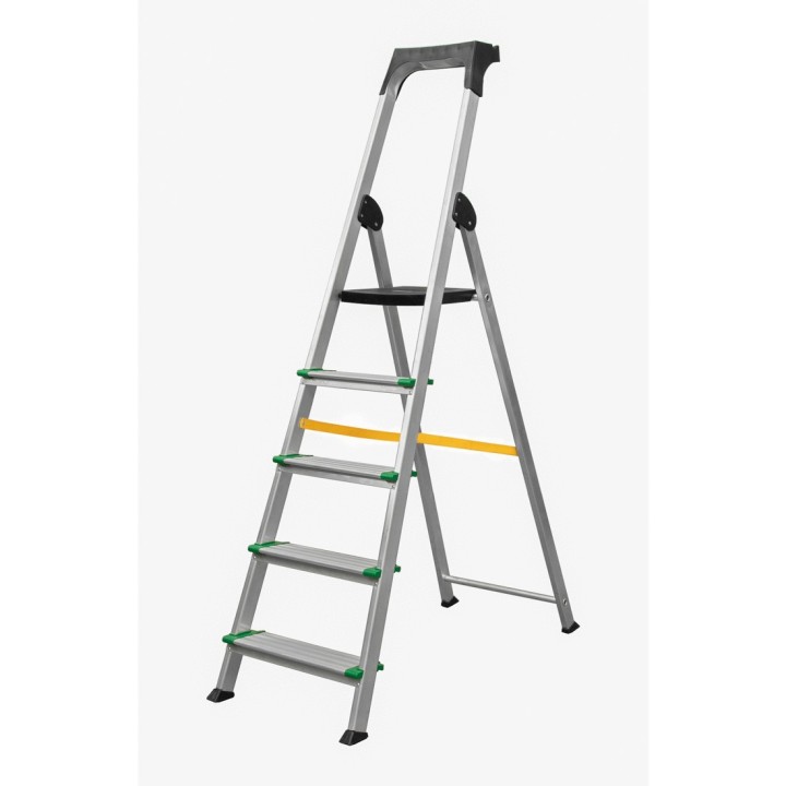 Escabeau Aluminium Super Plus – Stable, Léger et Sécurisé 3 à 8 marches | L'Echelle Européenne