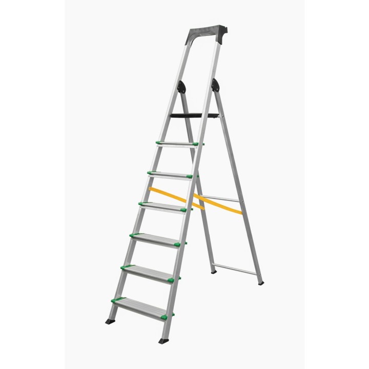 Escabeau Aluminium Super Plus – Stable, Léger et Sécurisé 3 à 8 marches | L'Echelle Européenne