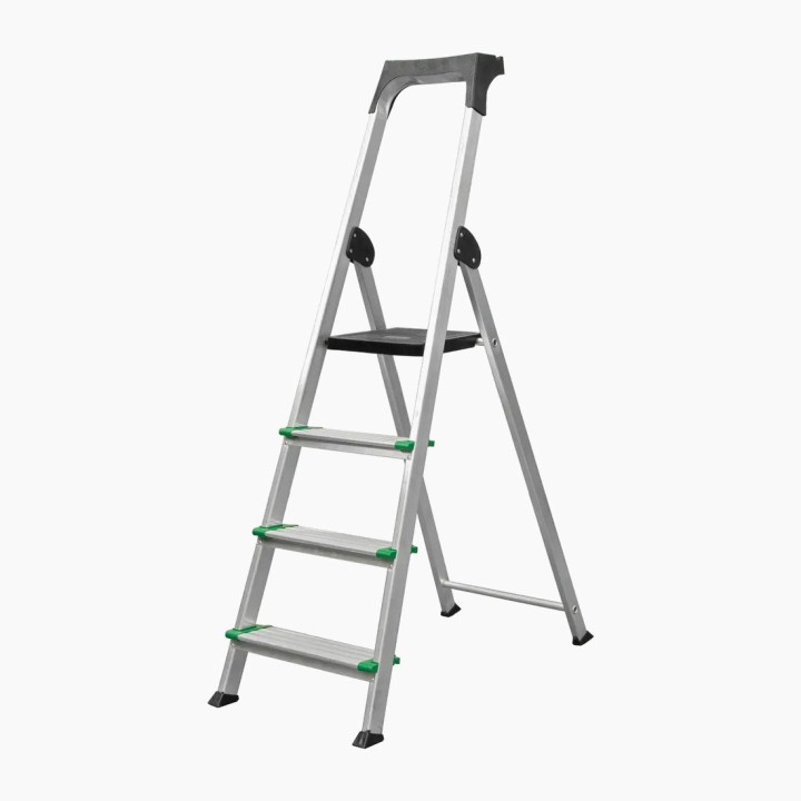 Escabeau Aluminium Super Plus – Stable, Léger et Sécurisé 3 à 8 marches | L'Echelle Européenne