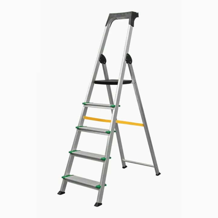 Escabeau Aluminium Super Plus – Stable, Léger et Sécurisé 3 à 8 marches | L'Echelle Européenne