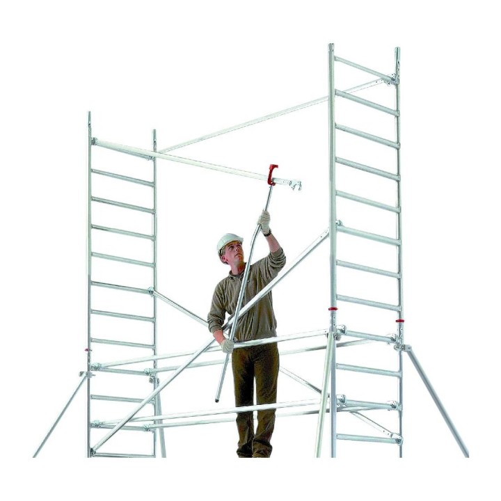 Montage sécurisé grâce à la crosse