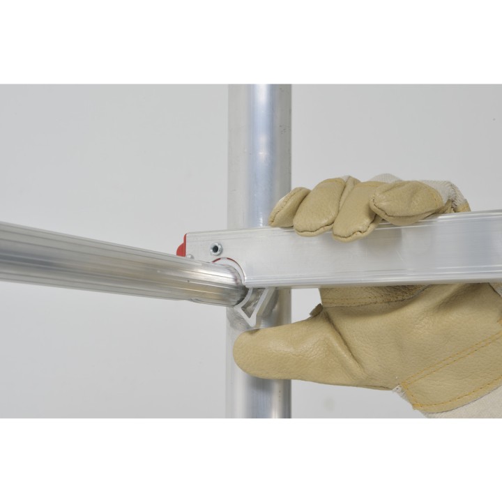 Système de connexion rapide des lisses et diagonales