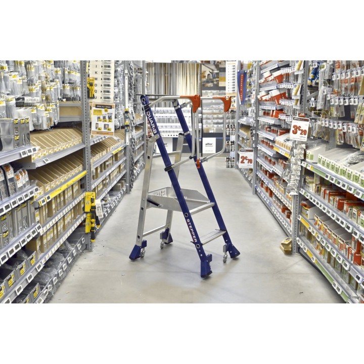 Plate-forme de rayonnage STEPPER | L'Echelle Européenne