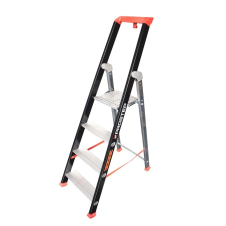 Escabeau simple professionnel marche 110 mm PROSTEP | L'Echelle Européenne