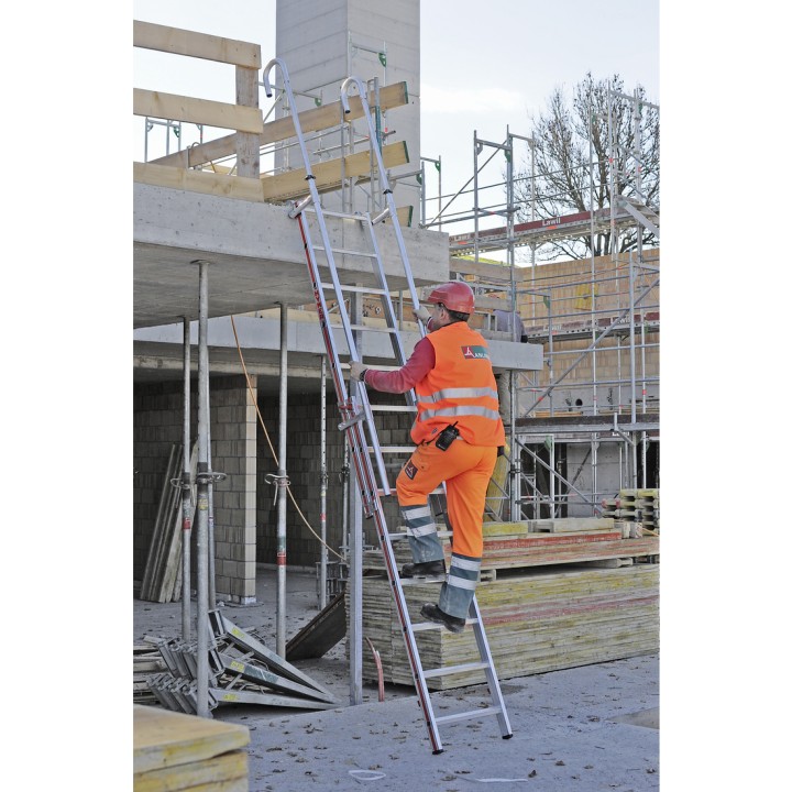 Echelle télescopique d'accès bungalows sécurisée à marches | L'Echelle Européenne