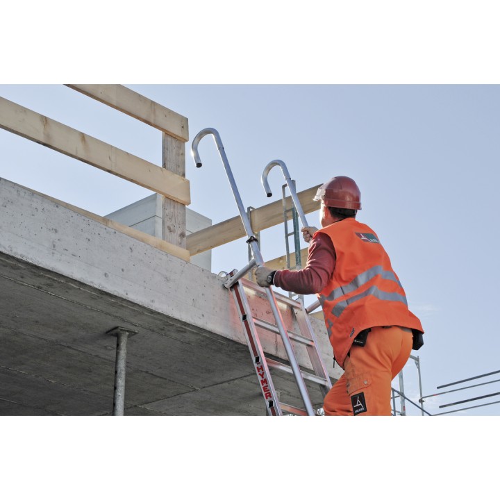 Echelle télescopique d'accès bungalows sécurisée à marches | L'Echelle Européenne