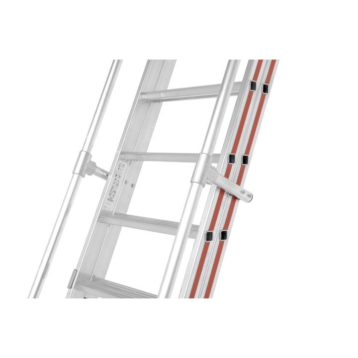 Echelle télescopique d'accès bungalows sécurisée à marches | L'Echelle Européenne