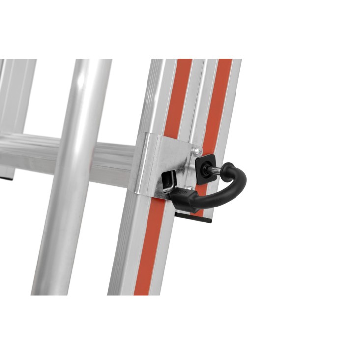 Echelle télescopique d'accès bungalows sécurisée à marches | L'Echelle Européenne