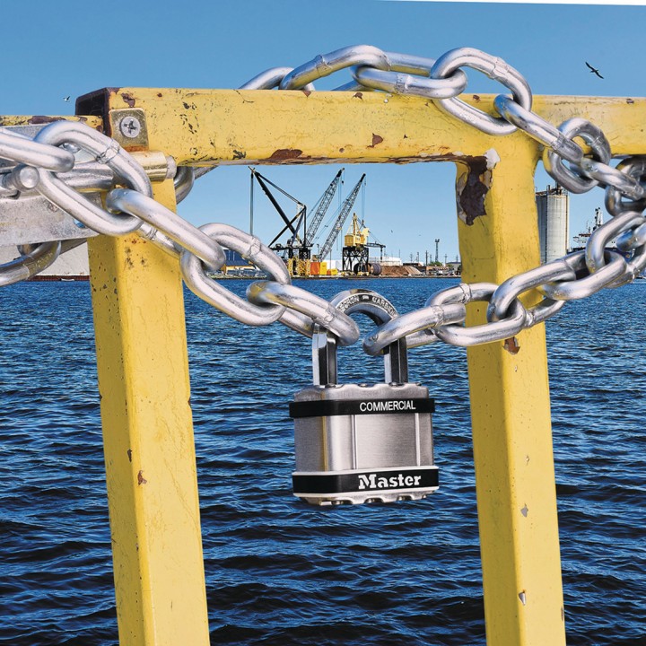 Cadenas acier inoxydable haute résistance Masterlock