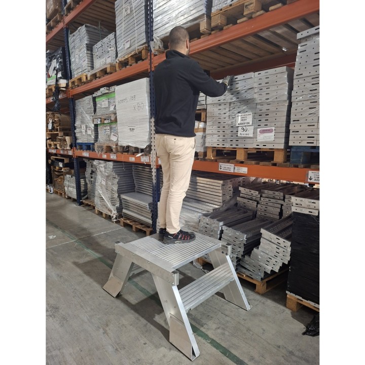 Marchepied double OPTI DUO | L'Echelle Européenne