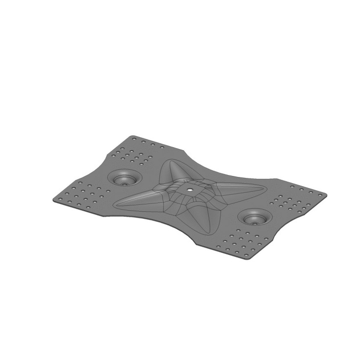 Platine pour 2 bascules CONEKT | L'Echelle Européenne