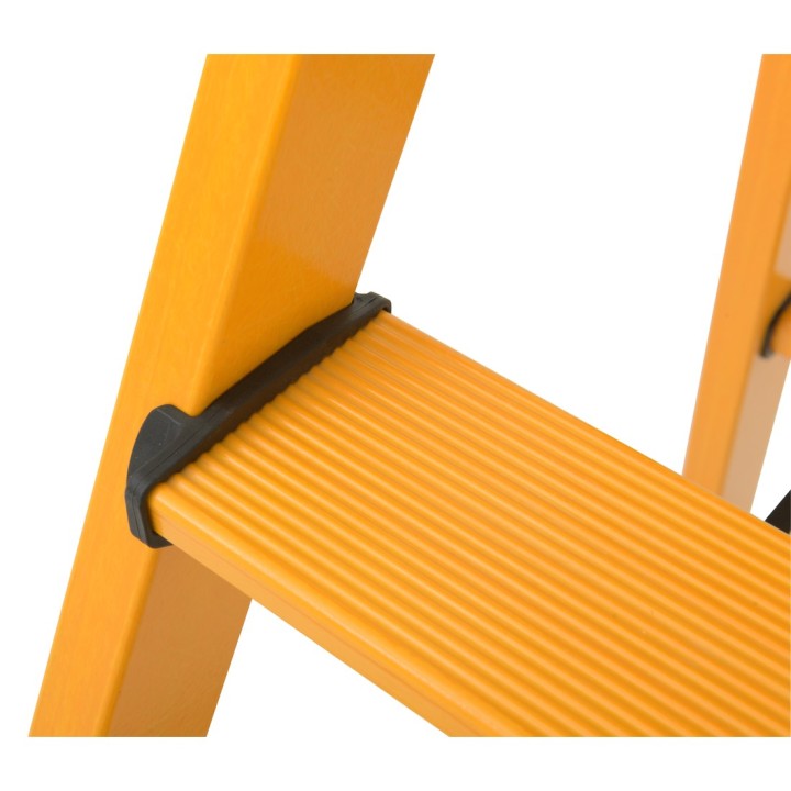 Escabeau simple en fibre avec plateforme