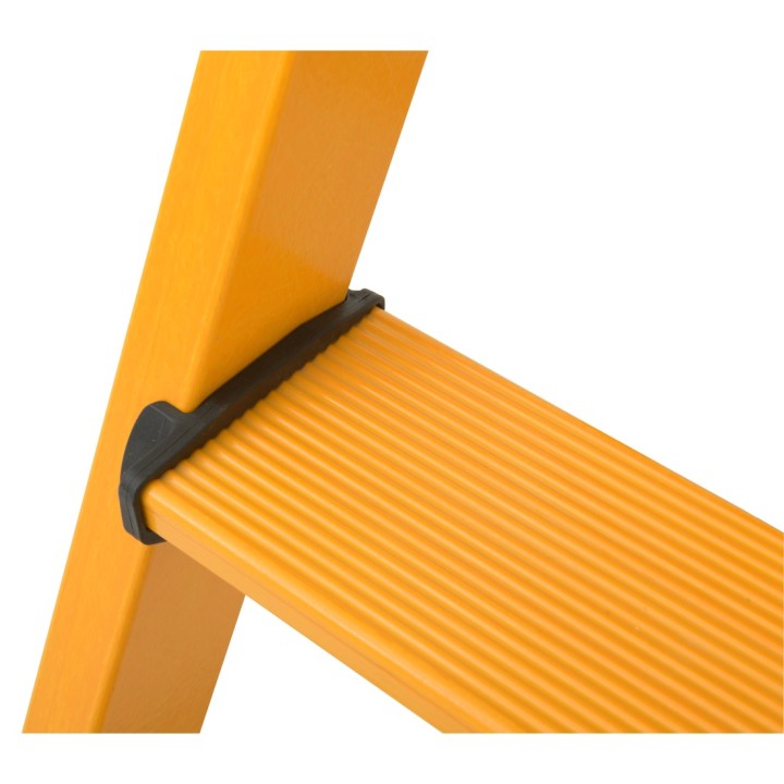 Escabeau double en fibre avec plateforme