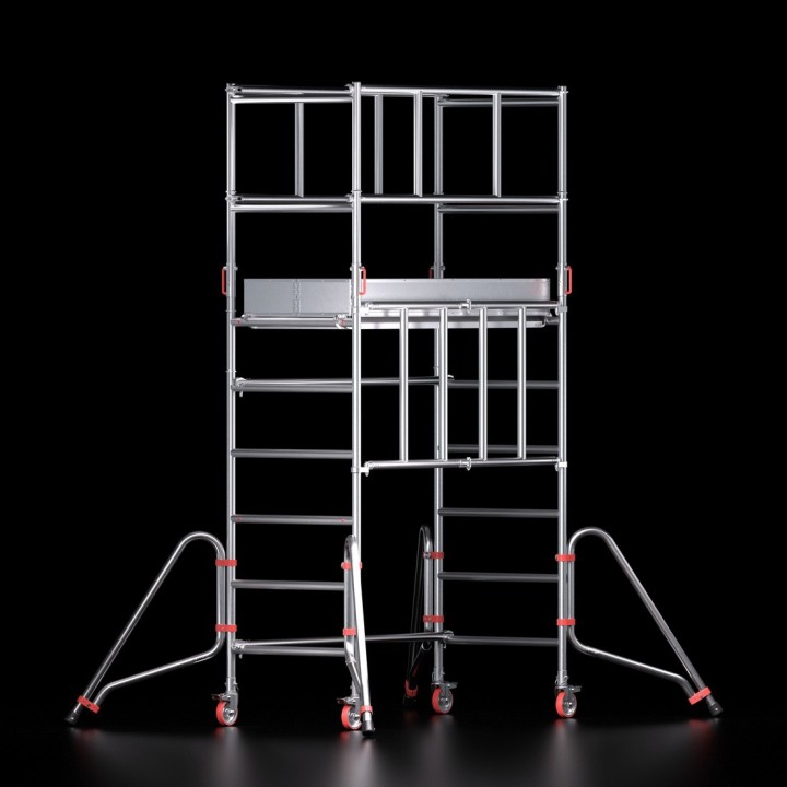ROLLTEK GO - Pack A + B - Hauteur de travail 3,90 mètres
