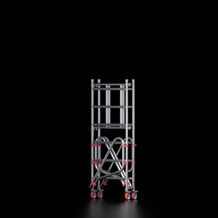 ROLLTEK GO - Pack A + B - Position repliée