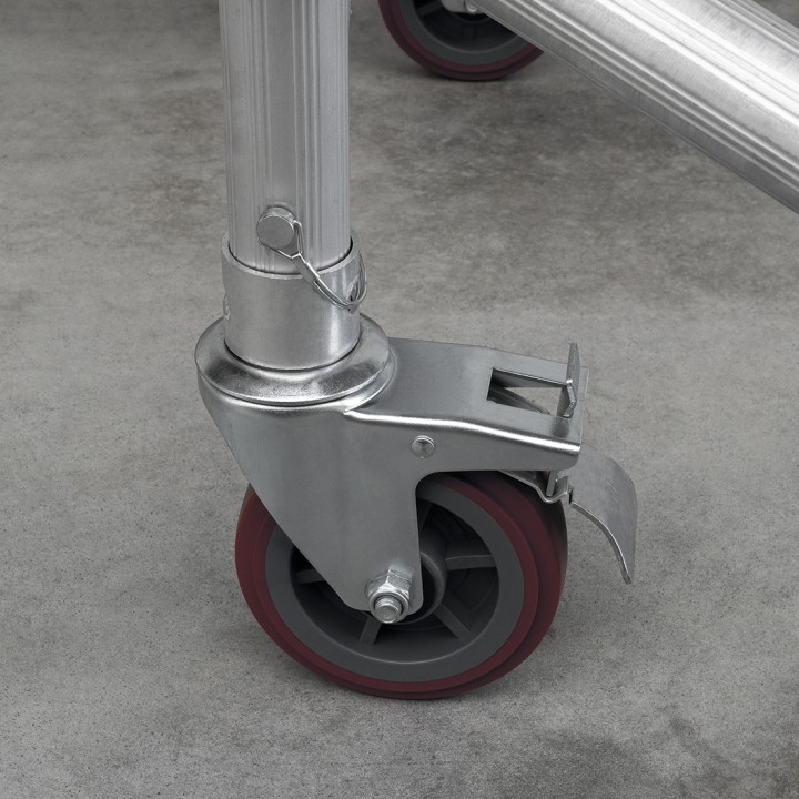 Roue pivotante fixe 150 mm