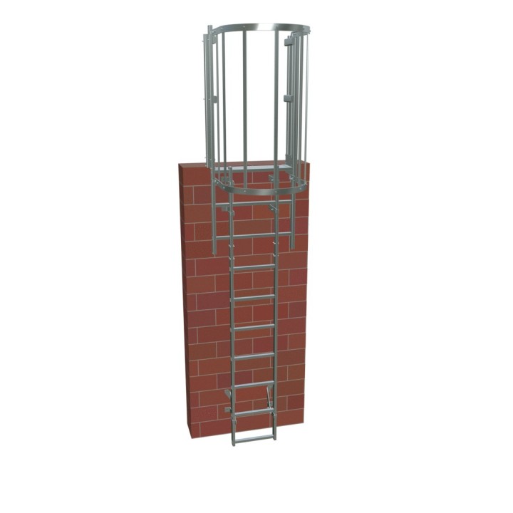 Kit crinoline hauteur 5000 mm pour bardage NF E85-016 | L'Echelle Européenne
