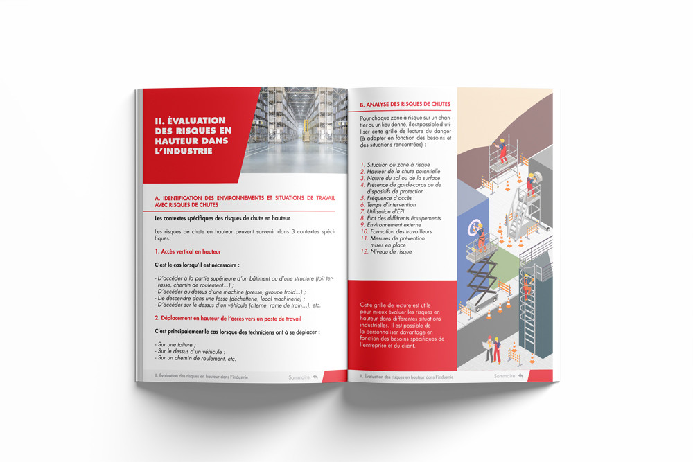 Livre blanc ouvert
