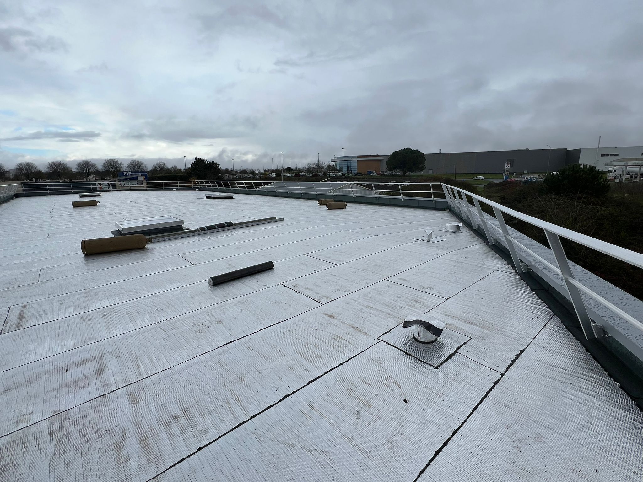 Garde-corps sur toiture Fastguard