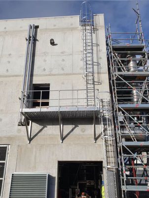 Echelle à crinoline à Metz