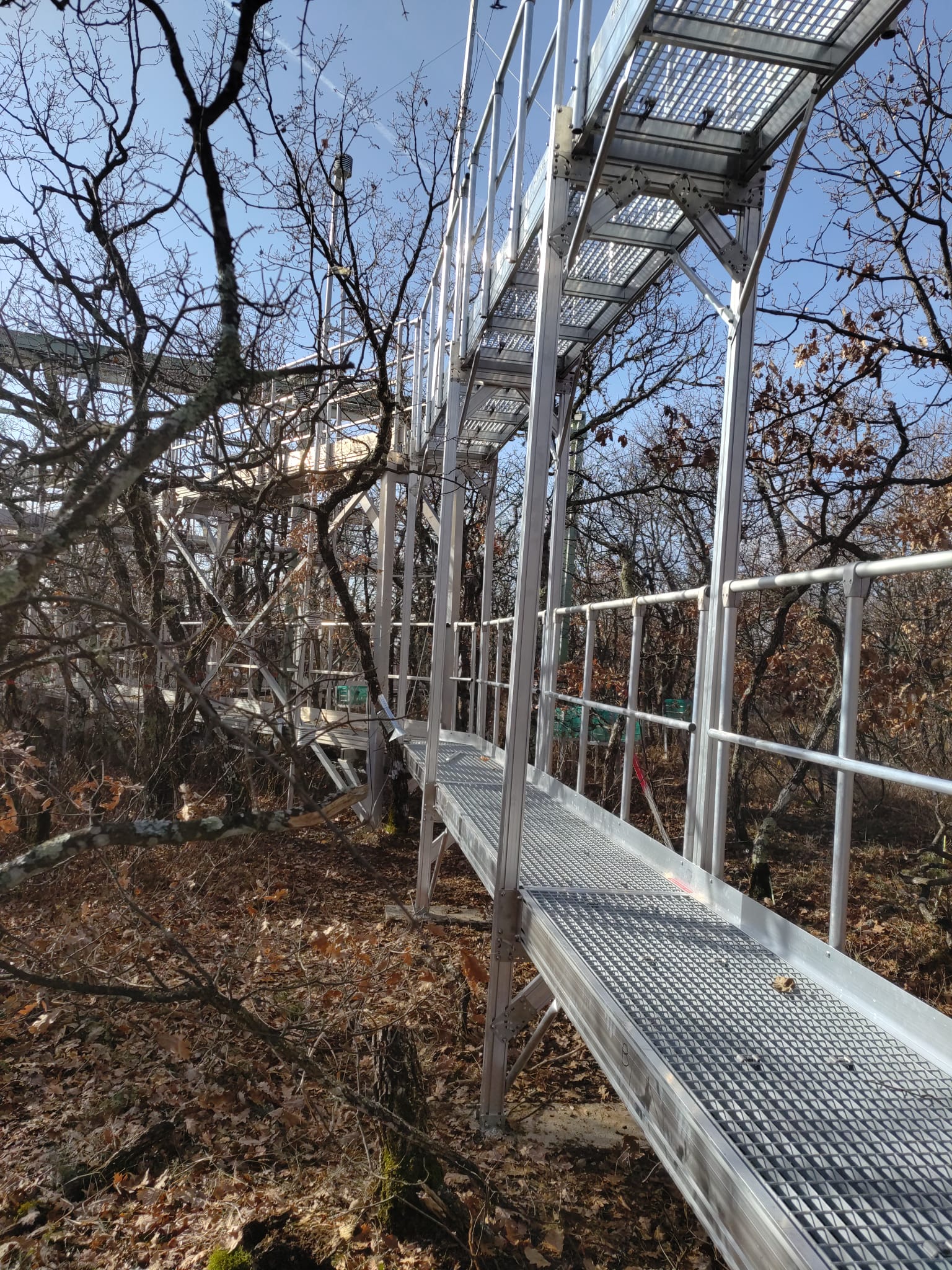 passerelle Leevel au CNRS