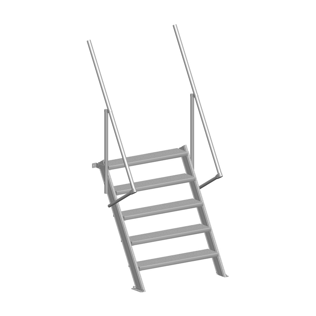 Escalier industriel 60° Largeur 1000 mm