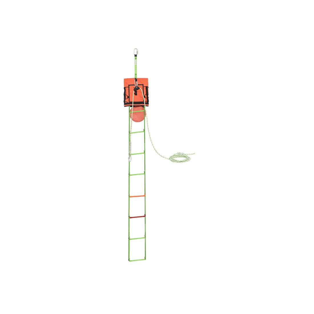 Conçue pour le sauvetage et l'évacuation de tout utilisateur de matériel antichute n'ayant pas perdu connaissance suite à une chute de hauteur.
